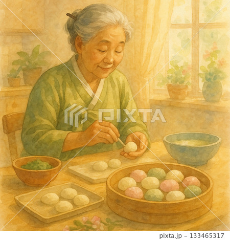おばあちゃん お婆さん ばあちゃん 133465317