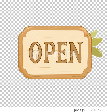Open lettering  133467339