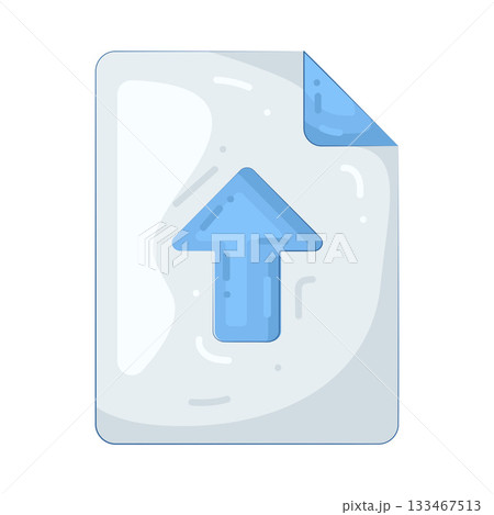 Illustration of file upload 133467513