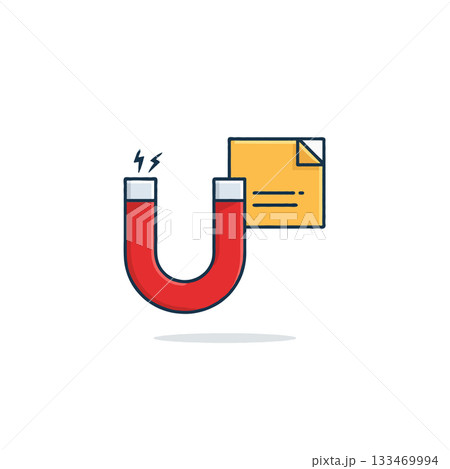 Captivating the audience a magnet drawing in documents for business productivity and efficient Captivating the audience a magnet drawing in documents for business productivity and efficient 133469994