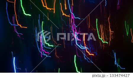 カラフルなアブストラクトな背景デザイン 133474427