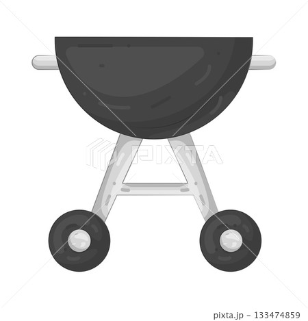 Illustration of bbq grill  133474859