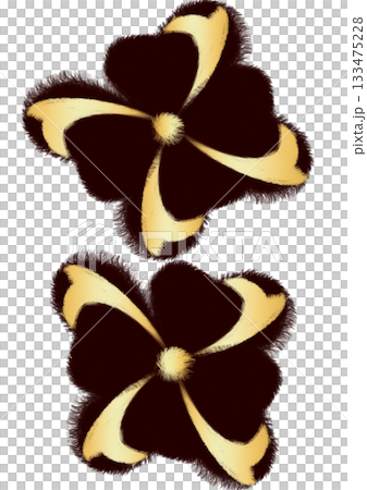 手書き風の可愛い花 133475228