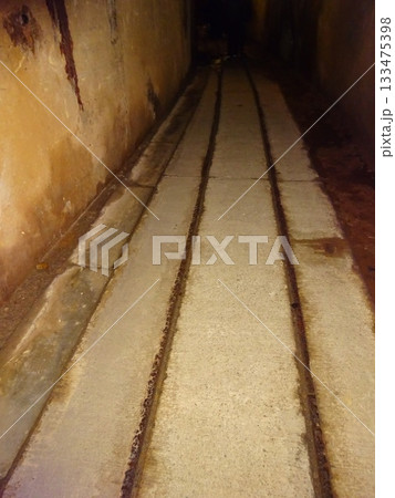 金山のレール跡 金山のレール跡 133475398