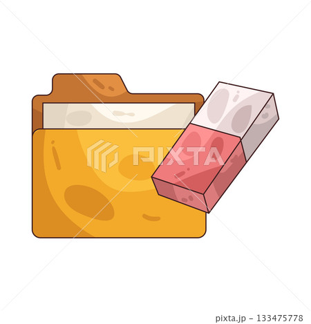illustration of Log Erase illustration of Log Erase 133475778