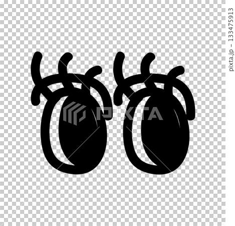 Simple eye icon Simple eye icon 133475913