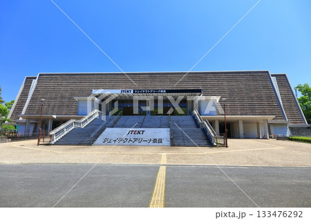 【奈良県】快晴のジェイテクトアリーナ奈良 【奈良県】快晴のジェイテクトアリーナ奈良 133476292