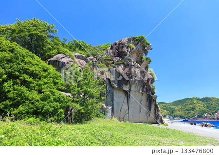 【三重県】快晴の獅子岩（獅子巌） 133476800