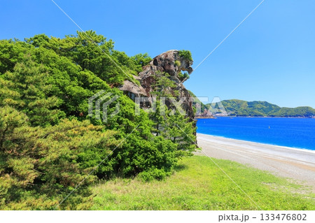 【三重県】快晴の獅子岩（獅子巌） 133476802