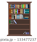 本が入った本棚 133477237