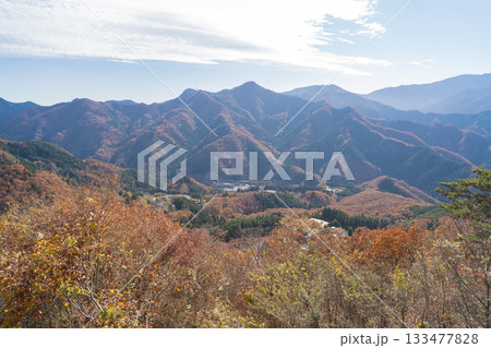日向山の山頂から見た景色(奥武蔵) 日向山の山頂から見た景色(奥武蔵) 133477828