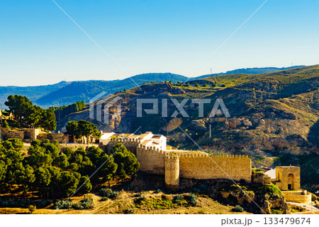The Alcazaba fortress in Antequera, Spain. 133479674