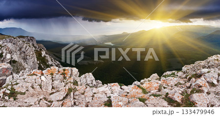 mountain landscape mountain landscape 133479946
