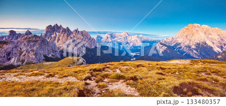 magical mountain landscape 133480357