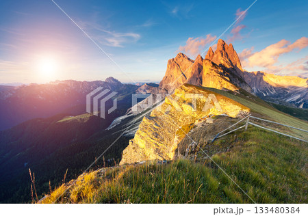 magical mountain landscape magical mountain landscape 133480384
