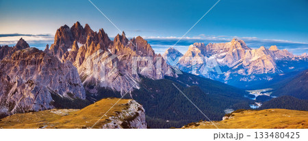 magical mountain landscape 133480425