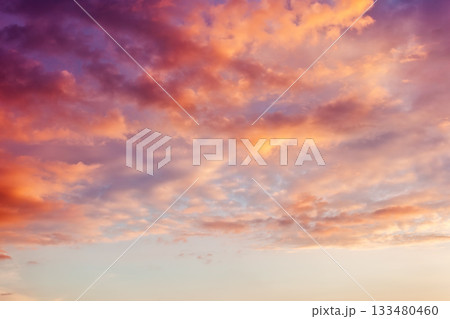 sunset sky sunset sky 133480460