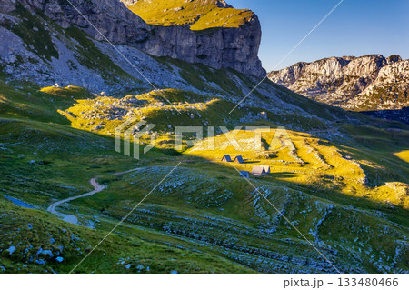 magic mountain landscape 133480466
