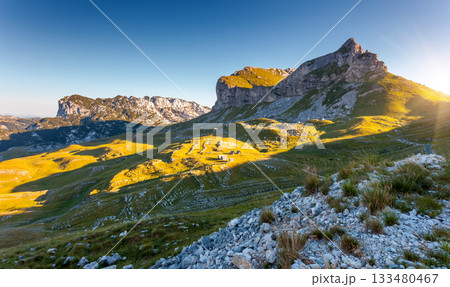 magic mountain landscape 133480467