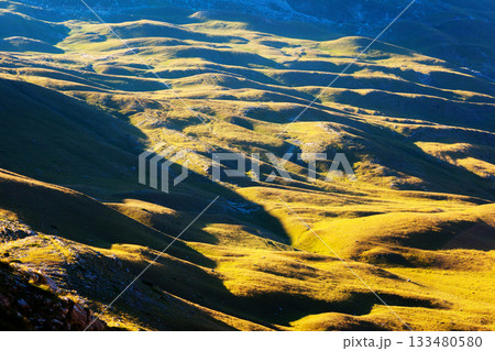 sunny mountain landscape sunny mountain landscape 133480580