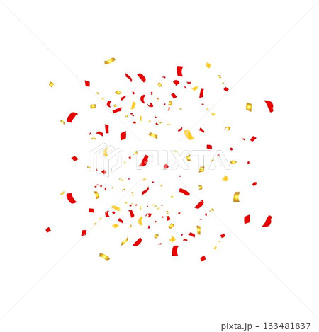 birthday party Colorful Confetti Golden Confetti Burst for Celebration birthday party Colorful Confetti Golden Confetti Burst for Celebration 133481837