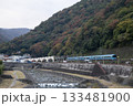 紅葉が始まる終着駅にロマンスカー(MSE)が到着 133481900