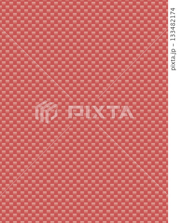 臙脂色のカーボンのテクスチャ背景 133482174