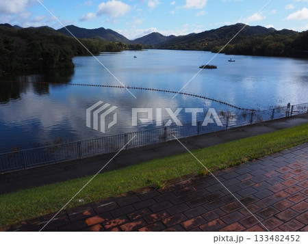 兵庫県　千丈寺湖 133482452