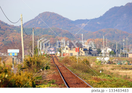 北条鉄道 網引駅からの風景（兵庫県 加西市） 133483483