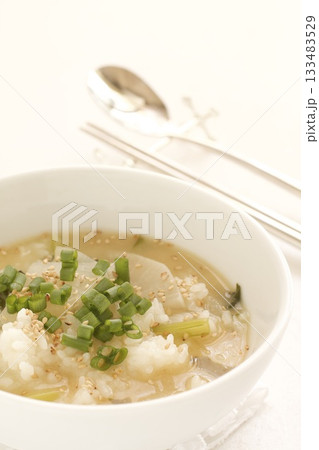 韓国料理のテンジャンクッパ 133483529