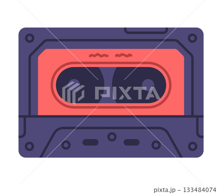 Cassette as Retro Technique and Old Vintage...のイラスト素材 [133484074] - PIXTA