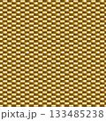 Shiny gold geometric weave seamless pattern background. Golden metallic texture surface. Graphic design vector illustration for Cover Banner Backdrop Template Greeting Card Invitation Decor Event 133485238