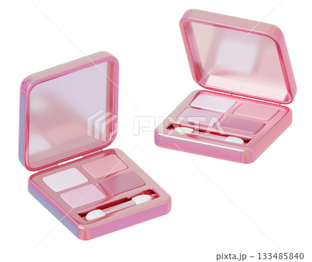 cartoon style eye shadow 3D graphic cartoon style eye shadow 3D graphic 133485840