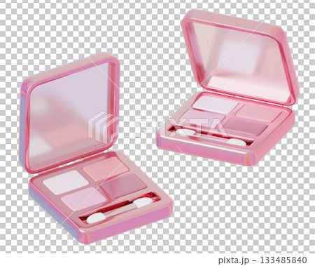 cartoon style eye shadow 3D graphic cartoon style eye shadow 3D graphic 133485840