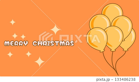 happy new year vector illustration of balloons 133486238