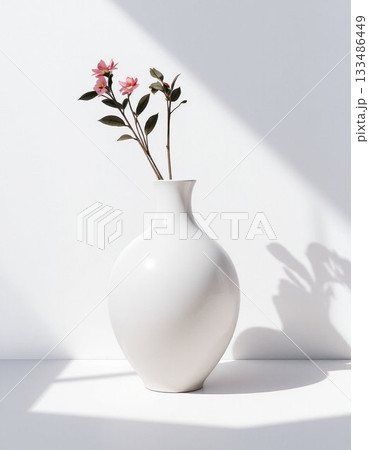 vase with flowers 133486449