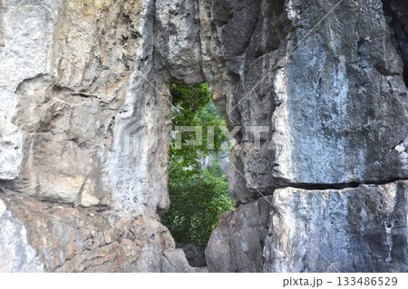 landscape Nang Phanthurat mountain forest park travel location in Thailand 133486529