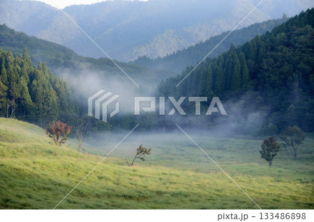砥峰高原の朝の風景 砥峰高原の朝の風景 133486898