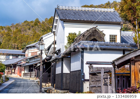 【重要伝統的建造物群保存地区】嵯峨鳥居本 冬の街並みの風景21 京都府京都市右京区 【重要伝統的建造物群保存地区】嵯峨鳥居本 冬の街並みの風景21 京都府京都市右京区 133486959