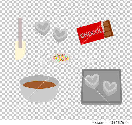 チョコレート作り チョコレート作り 133487653