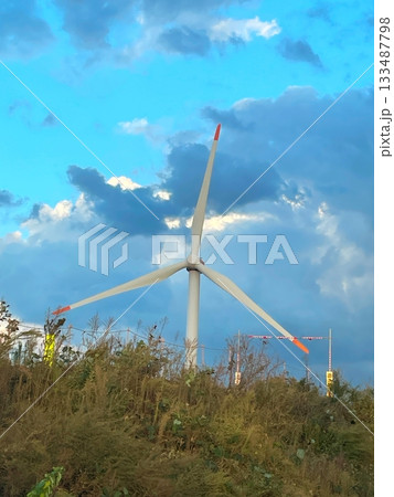 大きな風力発電 大きな風力発電 133487798
