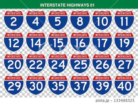 美國州際公路標誌_01 133488325