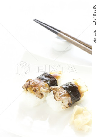 イカゲソの握り寿司 イカゲソの握り寿司 133488586
