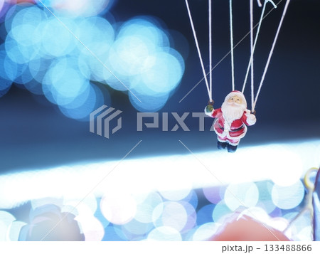 空飛ぶサンタ 133488866