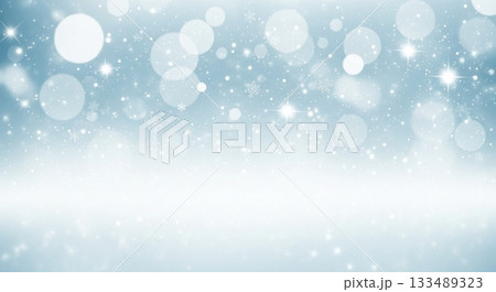 やわらかな光が降りそそぐ冬の雪景色の背景イラスト やわらかな光が降りそそぐ冬の雪景色の背景イラスト 133489323