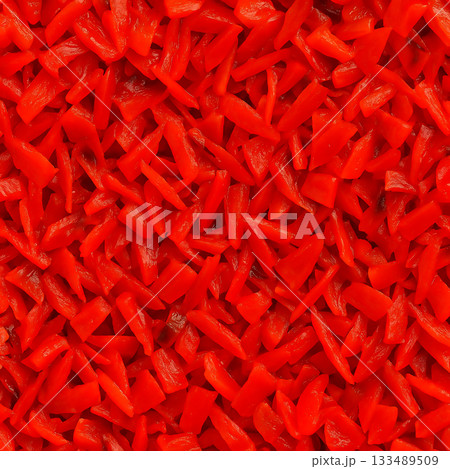 福神漬けの赤色テクスチャ素材 福神漬けの赤色テクスチャ素材 133489509