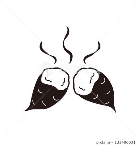 焼き芋のアイコン 133490031