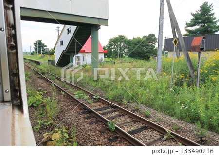 JR北海道石北本線伊香牛駅から桜岡駅間の風景(2023年夏) JR北海道石北本線伊香牛駅から桜岡駅間の風景(2023年夏) 133490216