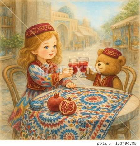 『旅する女の子ドーリー vol.11 テディとシルクロードに乾杯』Generative 『旅する女の子ドーリー vol.11 テディとシルクロードに乾杯』Generative 133490389