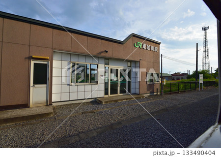 JR北海道石北本線桜岡駅から南永山駅間の風景(2023年夏) 133490404